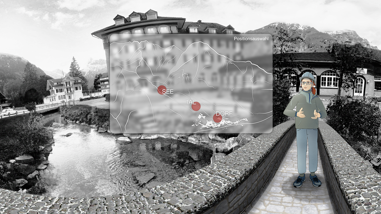 Detail of the VR experience