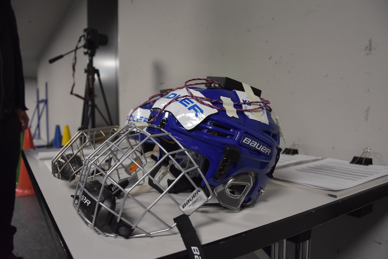 «Brain-Buddy» functional prototype for testing light impulses and their perception.